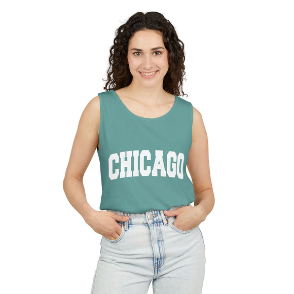 Chicago, Illinois Tank Top Unisex | Comfort Colors - 100% Cotton