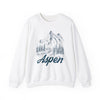 Aspen, Colorado Sweatshirt - Mountain Illustration Graphic Crewneck