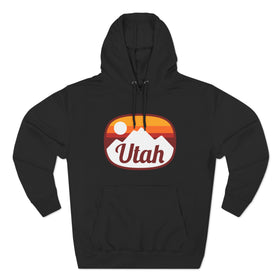 Premium Utah Hoodie - Retro Unisex Sweatshirt