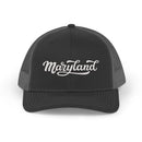 Maryland Snapback Trucker Cap - Embroidered Maryland Hat-1