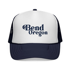Buy dark-navy Bend, Oregon Retro Trucker Hat