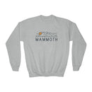 Mammoth, California Youth Sweatshirt - Unisex Kid's Mammoth Crewneck Sweatshirt-1