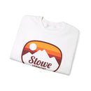 Stowe, Vermont Sweatshirt - Unisex Retro Ombre Crewneck Stowe Sweatshirt-21