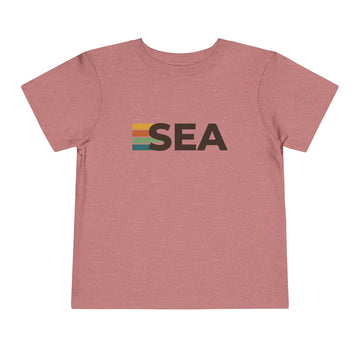 Buy heather-mauve Seattle, Washington Toddler Tee - SEA Kids T Shirt