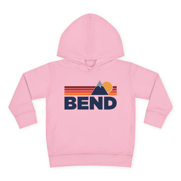 Buy pink Bend, Oregon Toddler Hoodie - Unisex Mountain Bend Pullover Sweatshirt, Kids Hooded Jumper, Oregon Souvenir