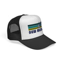 New Mexico Retro Bike Trucker Hat - Vintage Style New Mexico Cap-6