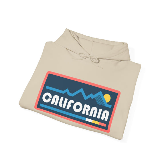 California Hoodie - Sun Unisex California Hoodie Graphic Sweatshirt