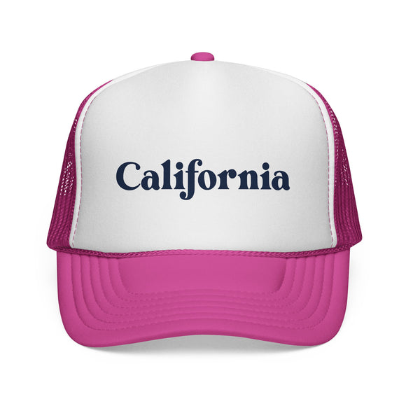 California Retro Mountains Trucker Hat