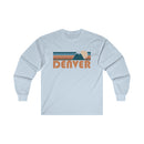 Denver, Colorado Long Sleeve Shirt - Retro Unisex Denver Long Sleeve Tee-1