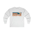 Denver, Colorado Long Sleeve Shirt - Retro Unisex Denver Long Sleeve Tee-3