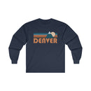 Denver, Colorado Long Sleeve Shirt - Retro Unisex Denver Long Sleeve Tee-8