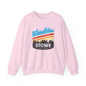 Stowe, Vermont Sweatshirt - Unisex Retro Crewneck Stowe Sweatshirt