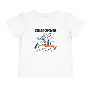 California Yeti Snowboard Toddler Tee - 0