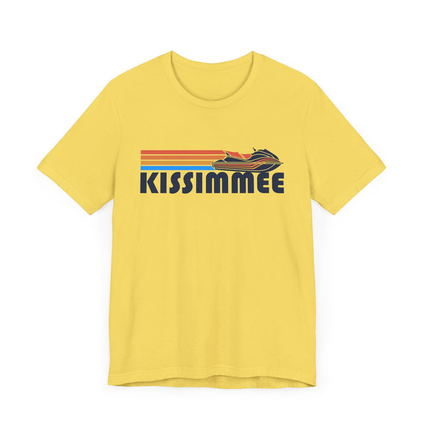 Kissimmee River, Florida T Shirt - Retro Jetski PWC Graphic Tee