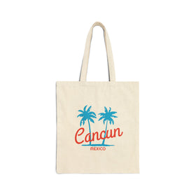 Cancun, Mexico, Cotton Canvas Cancun Tote Bag