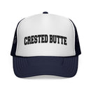 Crested Butte, Colorado Collegiate Style Trucker Hat-6