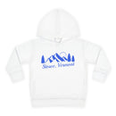 Stowe, Vermont Toddler Hoodie - Unisex Mountain Stowe Pullover Sweatshirt, Kids Hooded Jumper, Vermont Souvenir-1