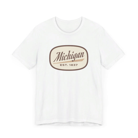Michigan T-Shirt - Retro Unisex Michigan Shirt