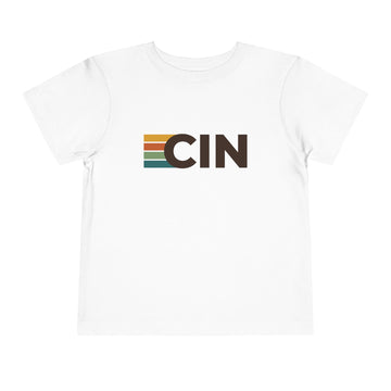 Cincinnati, Ohio Toddler Tee - CIN Kids T Shirt - 0