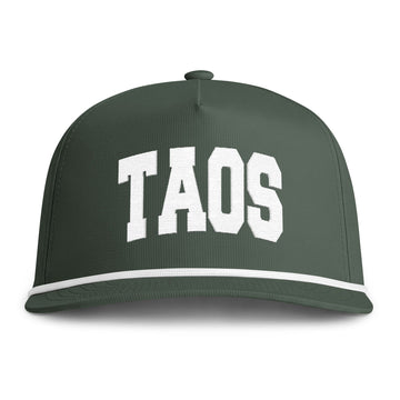 Buy moss Taos, New Mexico Embroidered Rope Hat - Vintage Sunwashed Rope Cap, Comfort Colors