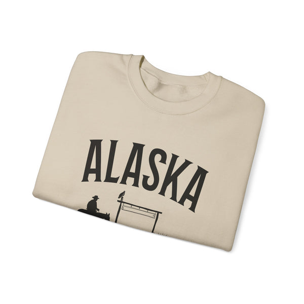 Alaska Sweatshirt - Mountain Cowboy Graphic Crewneck