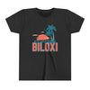 Biloxi, Mississippi Youth Shirt - Retro Palm Tree Biloxi Kid's T-Shirt
