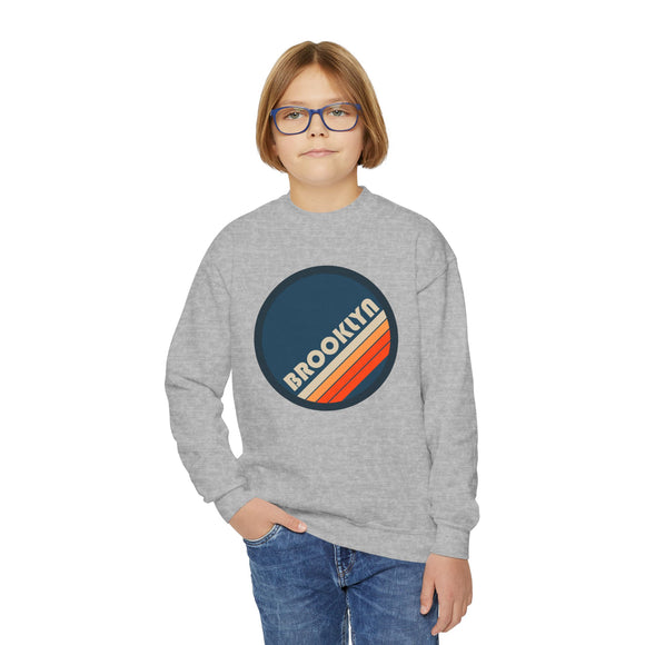Brooklyn, New York Youth Crewneck Sweatshirt - Unisex Kid's Brooklyn, New York Sweatshirt