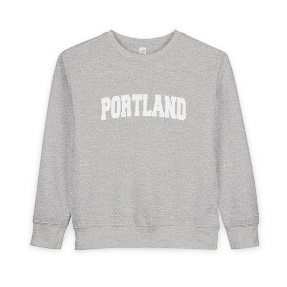 Portland, Oregon Sweatshirt - Portland Toddler Crewneck Sweatshirt