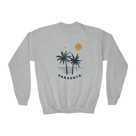 Sarasota, Florida Youth Sweatshirt - Unisex Kid's Sarasota Crewneck Sweatshirt