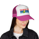 Iowa City, Iowa Retro Corn and Farm Trucker Hat-24