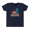 Encinitas, California Youth Shirt - Retro Palm Tree Encinitas Kid's T-Shirt