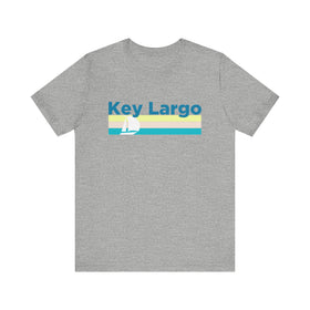Key Largo, Florida T Shirt - Sailboat Graphic Tee - 0