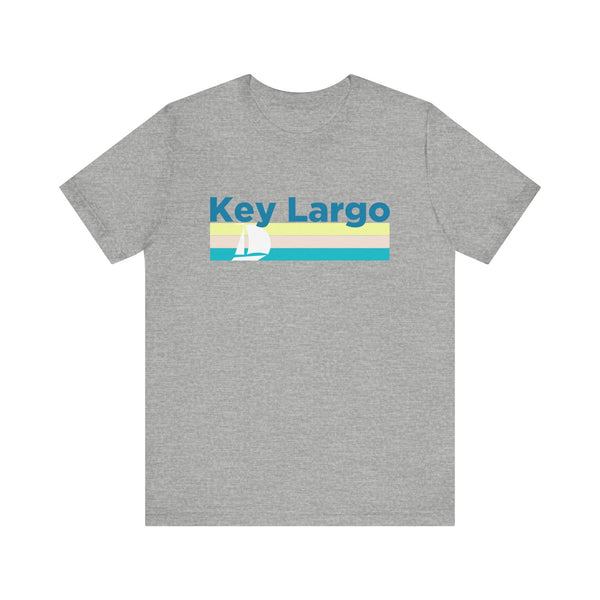 Key Largo, Florida T Shirt - Sailboat Graphic Tee