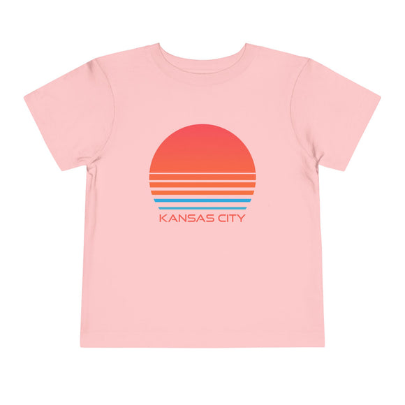 Kansas City, Missouri Toddler T-Shirt - Retro 80s Toddler Kansas City Shirt