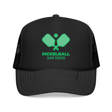 San Diego, California Pickleball Trucker Hat - Foam San Diego Cap - 0