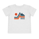 Boise, Idaho Toddler T-Shirt - Retro Palm Tree Toddler Boise Shirt-3
