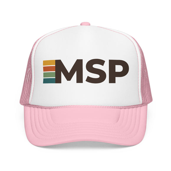 Minneapolis, Minnesota Trucker Hat - MSP retro cap