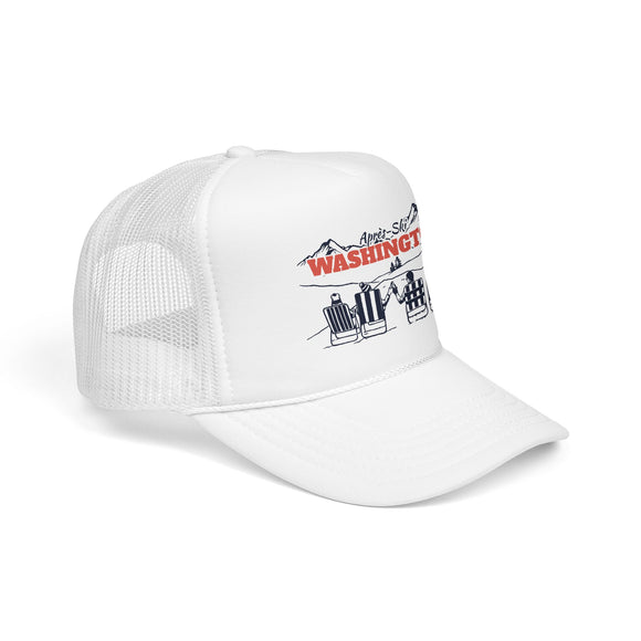 Washington Après-ski Trucker Hat — Foam Mesh Cap