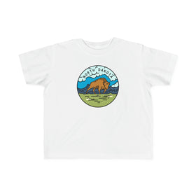 North Dakota Toddler T-Shirt - Unisex Toddler North Dakota Shirt