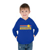 Minnesota Toddler Hoodie - Retro Sunrise Unisex Minnesota Toddler Sweatshirt