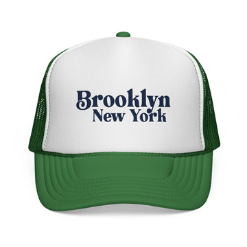 Brooklyn, New York Retro Trucker Hat - 0