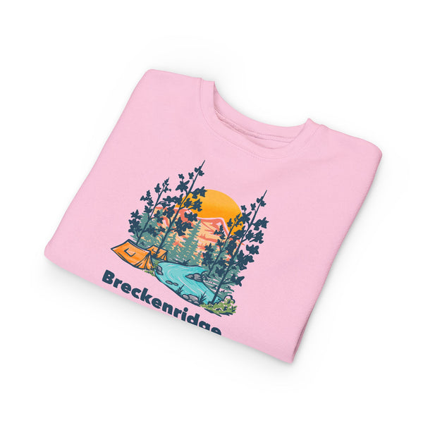 Breckenridge, Colorado Toddler Sweatshirt - Breckenridge Toddler Crewneck Sweatshirt