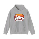 Utah Hoodie - Retro Ombre Unisex Utah Hoodie Sweatshirt-3