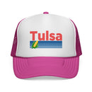 Tulsa, Oklahoma Retro Corn and Farm Trucker Hat-6