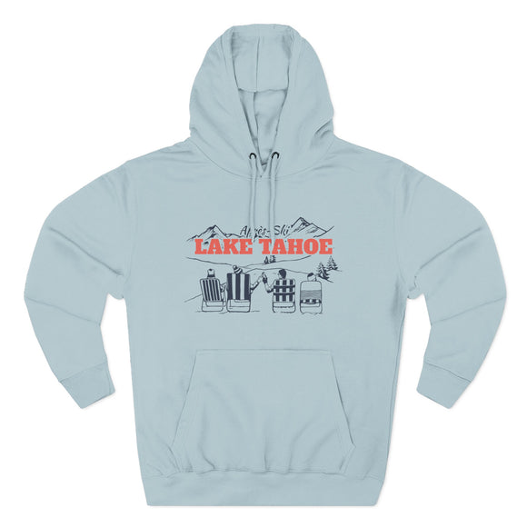Premium Lake Tahoe, California Après-ski Hoodie - Unisex Sweatshirt