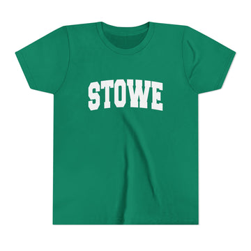 Stowe, Vermont Youth Graphic Tee - Kids Stowe T Shirt - 0