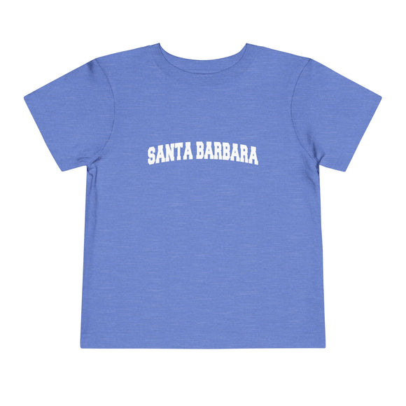 Santa Barbara, California Toddler Graphic Tee - Kids Santa Barbara Vacation T-Shirt