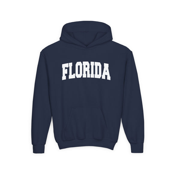 Florida Youth Hoodie - Kids Florida Hooded Sweatshirt