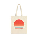 Maryland Cotton Canvas Maryland Tote Bag - Retro 80s-1