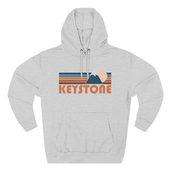 Keystone, Colorado Hoodie - Retro Mountain Unisex Sweatshirt